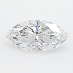 Diament laboratoryjny bezbarwny markiza, 1.0ct, VVS2, D, IGI LG648497179